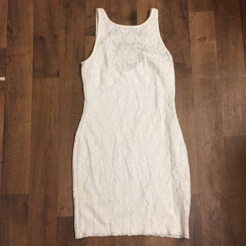 Zara white dress